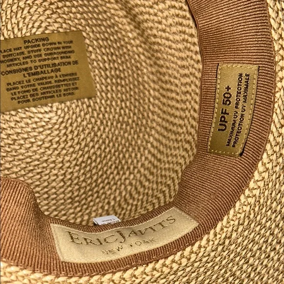 Eric Javits Squishee Bayou Fedora Woven hat in Peanut - Picture 10 of 12